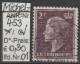 1948 - LUXEMBURG - FM/DM "Großherzogin Charlotte" 2 Fr Dkl'purpur  - O  Gestempelt - S. Scan (lux 453o 01-07) - 1948-58 Charlotte Linkerkant