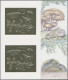 Thematics: Animals-insects: 1994, Fauna GOLD And SILVER Miniature Sheets Set Of - Sonstige & Ohne Zuordnung