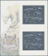 Delcampe - Thematics: Animals-insects: 1994, Fauna GOLD And SILVER Miniature Sheets Set Of - Autres & Non Classés