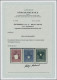 Thematics: Emblems: 1949, 60 G, 1 S Und 1,6 S Des Heimkehrer-Satzes, Ungezähnt U - Other & Unclassified