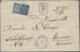 Bulgaria: 1884, Registered Cover Bearing 50 C First Issue (French Currency) In C - Covers & Documents