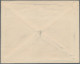 Denmark - Postal Stationery: 1919, 7 A. 5 Öre Ziffer, Grün Auf Privat-GA-Umschla - Postwaardestukken