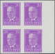 Estonia: 1936, Definitives President Päts, 20s. Purple-violet, Imperforate Right - Estonia