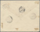 French Post In China: 1894/1903, Group Of Four Covers (three To France) From Han - Other & Unclassified