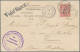 French Post In China: 1904/33, Two Items, Ppc Depicting Street Scenes Of Peking - Sonstige & Ohne Zuordnung