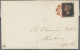 Great Britain: 1840, 1 D Intense Black, Plate 6, Large Regular Margins, Lettered - Autres & Non Classés