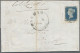 Great Britain: 1840 2d. Blue Lettered A-C Used On Folded Letter From Oakham To P - Other & Unclassified