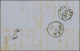 Italy -  Pre Adhesives  / Stampless Covers: 1858/1861, Two Unfranked Folded Lett - ...-1850 Préphilatélie