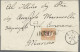 Italy - Postage Dues: 1871, 30 C Postage Due Tied By Rare Papal State One Liner - Portomarken