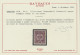 Italy - Trentino: 1918, Austrian 90 H Lila Red Overprinted "Regno D' Italia / Tr - Trente