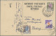 Liechtenstein: 1929, 2 1/2 Rp. Winzer Im 4er-Block Und Im Paar Auf 2 Portogerech - Lettres & Documents