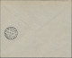 Liechtenstein: 1930, 30 Und 70 Rp. Reg.antritt Fürst Franz Auf Portger. R-Eil-Br - Cartas & Documentos