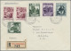 Liechtenstein: 1934, LIBA, 6 Saubere R-Briefe Alle Mit LIBA-SST Aus 29.9.-3.10.3 - Lettres & Documents