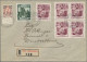 Delcampe - Liechtenstein: 1934, LIBA, 6 Saubere R-Briefe Alle Mit LIBA-SST Aus 29.9.-3.10.3 - Briefe U. Dokumente