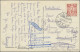 Delcampe - Liechtenstein: 1934, LIBA, 4 Saubere Belege, Dabei Eine 10 Rp. GA-Karte, Alle Mi - Brieven En Documenten
