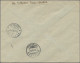 Liechtenstein: 1932, 35 Rp. Rofenbergkaplle Und 20 Rp. Flugpost Mit PF "weißer B - Lettres & Documents