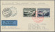 Liechtenstein: 1931, 1 U. 2 Fr. Zeppelin Auf Zeppelin-Brief Mit Fahrt Vaduz-Laus - Covers & Documents