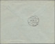 Liechtenstein: 1935, 1.20 Fr. Schloss Vaduz Als Portogerechte EF Auf R-Eil-Brief - Lettres & Documents