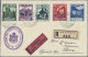 Liechtenstein - Dienstmarken: 1933, Dienstmarken I 5-35 Rp. In Verschiedenen Zäh - Dienstzegels