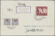 Delcampe - Liechtenstein - Portomarken: 1955, Nachportomarken Ziffer Mit Posthorn 5 Rp.(2), - Strafportzegels