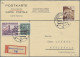 Liechtenstein - Besonderheiten: 1939, 4 Antwortkarten Mit Verschiedenen MiF Slow - Sonstige