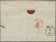 Österreich: 1850, 2 Kr. Schwarz, Handpapier, Type IIIa, Drei Exemplare, Eine Mar - Brieven En Documenten