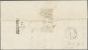 Österreich: 1850, 2 Kreuzer Schwarz, Handpapier Type Ia Und 1 Kreuzer Braunorang - Briefe U. Dokumente