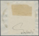 Österreich: 1850, 3 Kreuer Rosarot, Handpapier, Farbfrisch Und Breitrandig Auf K - Briefe U. Dokumente