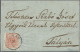 Österreich: 1850, 3-Kreuzer Rot, Handpapier, Type III A, Mit Liniendurchstich 14 - Cartas & Documentos