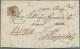 Österreich: 1850, 6 Kr. Braun, Handpapier, Type III, Zwei Exemplare Je Frisch Bz - Brieven En Documenten