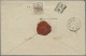 Österreich: 1850, 9 Kr. Blau, Handpapier, Type I, Oben Angeschnitten, Vorderseit - Covers & Documents