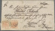 Österreich: 1854, 3 Kr. Rot, Maschinenpapier, Zwei Exemplare (eine Marke Etwas B - Lettres & Documents