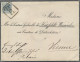 Delcampe - Österreich: 1850, Lot Von 3 Belegen, 3 Kr. Mehrfachfrankatur Von Zwei Exemplaren - Lettres & Documents