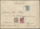Österreich: 1899, 1 Kr. Rot Zus. Mit Ausgabe 1901 20 H. Ockerbraun/schwarz Und 2 - Briefe U. Dokumente