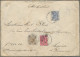 Österreich: 1899, 1 Kr. Rot Zus. Mit Ausgabe 1901 20 H. Ockerbraun/schwarz Und 2 - Cartas & Documentos