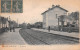 SAINT-FARGEAU (Seine-et-Marne) - Seine-Port - La Gare - Arrivée Du Train - Voyagé 1919 (2 Scans) Villa Madeleine Arcueil - Saint Fargeau Ponthierry