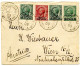 ITALIE - ALBANIE - LETTRE DE SCUTARI POUR L'AUTRICHE AFFRANCHISSEMENT MIXTE, 1909 - Albanië