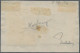 Österreich - Lombardei Und Venetien: 1850, 10 C Grauschwarz, Handpapier Type Ia, - Lombardije-Venetië