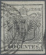 Österreich - Lombardei Und Venetien: 1850, 10 Cent. Grau, Type Ib, Voll- Bis Bre - Lombardo-Venetien