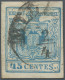 Österreich - Lombardei Und Venetien: 1857, MAILÄNDER POSTFÄLSCHUNG, 45 C. Blau, - Lombardy-Venetia