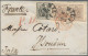 Österreich - Lombardei Und Venetien: 1850/1854: 10 C. Tiefschwarz, Maschinenpapi - Lombardy-Venetia