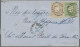 Portugal: 1875 Entire From Villa Nova De Gaya To Rio De Janeiro Via Lisbon, Fran - Lettres & Documents