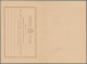 Portugal - Postal Stationery: 1878 P/s Doube Card 15r.+15r. Brown, Variety "NO S - Postal Stationery