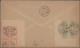 Russia - Civil War: 1919, Registered Cover To Reval Franked By Complete Set Of B - Other & Unclassified