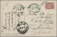 Russian Post In China: 1913/15, Two Ppc Used To From Russia To Harbin With Arriv - China