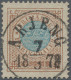 Sweden: 1877, 1 Riksdaler In Der B-Zähnung 13 Mit Sauberem Rundstempel "ARJENG", - Used Stamps