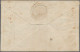Schweiz: 1854 Strubel: Drei Einzelmarken Der 5 Rp. Hellbraunorange Vom 1. Münche - Lettres & Documents