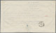 Schweiz: 1854-55 Strubel 20 Rp. Vom 1. Berner Druck Und 5 Rp. Mit Gelbem Seidenf - Briefe U. Dokumente