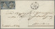 Schweiz: 1854, Strubel, 10 Rp., Mehrfachfrankatur Von Zwei Exemplaren Von Lugano - Lettres & Documents
