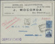 Spain - Postal Stationery: 1932, "J. MOCOROA" Printed-to-order Envelope Alfons 4 - 1850-1931